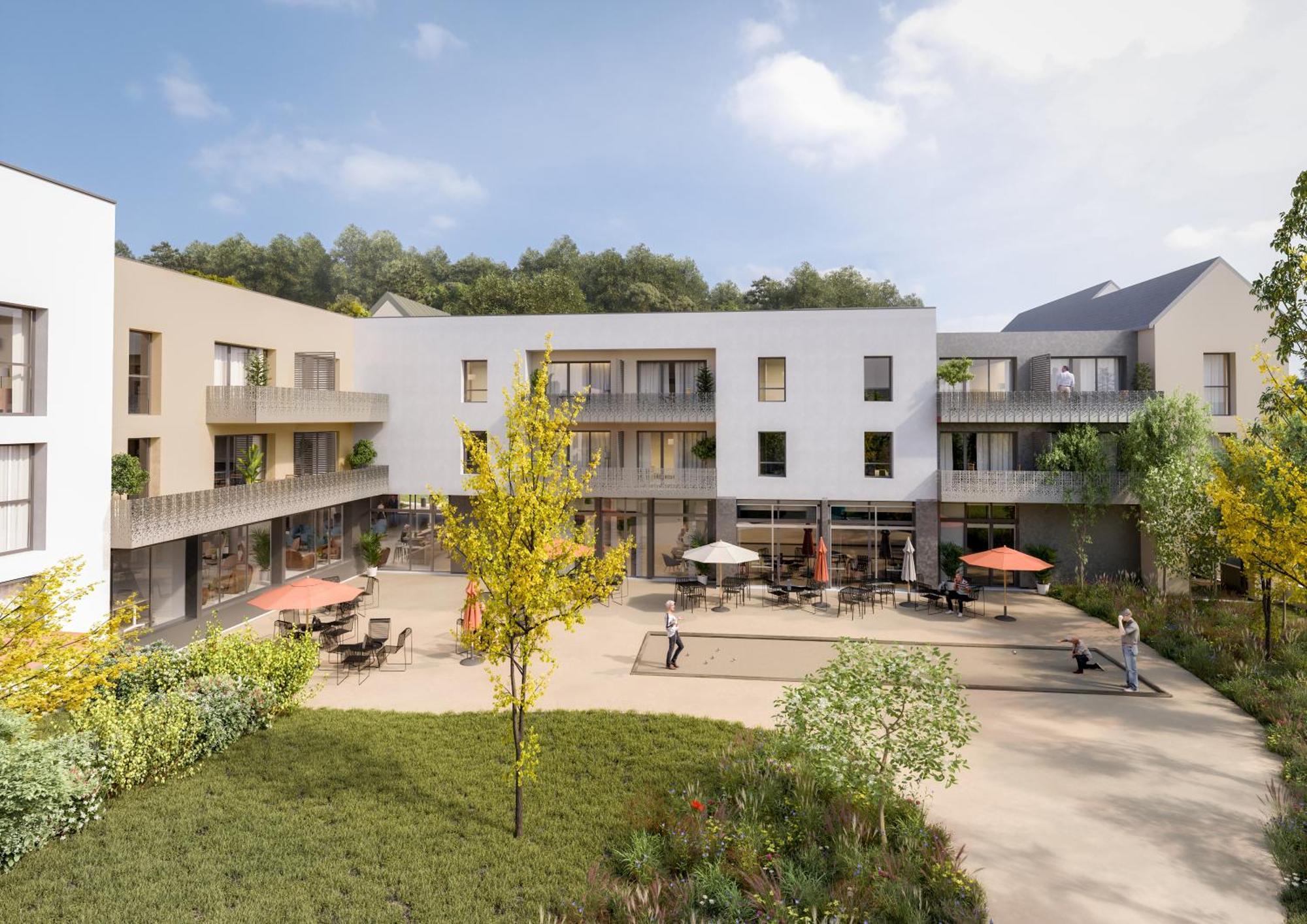 Residence Services Seniors - Domitys Les Jardins D'Ahna Dinan Dış mekan fotoğraf