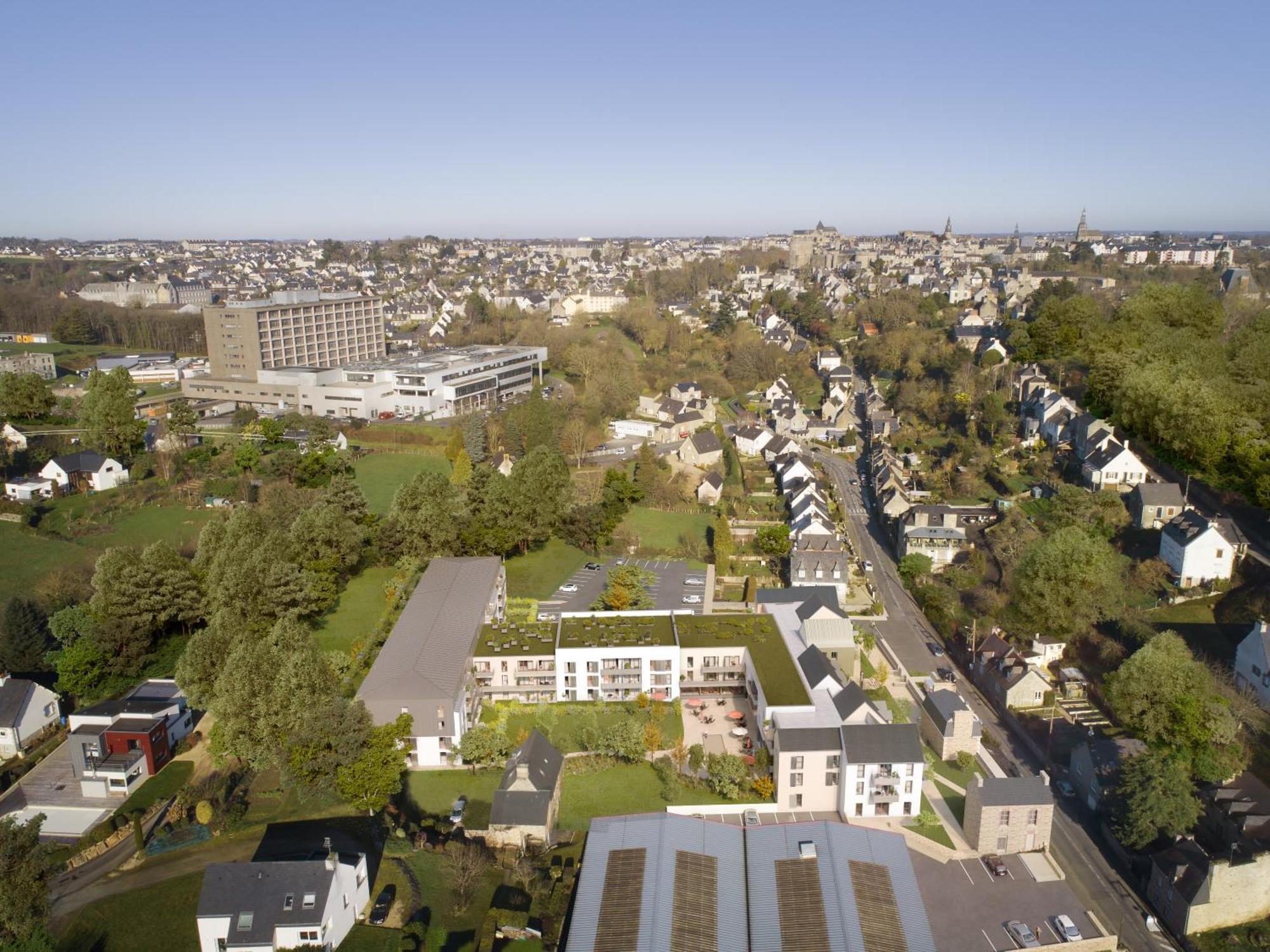 Residence Services Seniors - Domitys Les Jardins D'Ahna Dinan Dış mekan fotoğraf